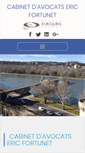 Mobile Screenshot of eric-fortunet-avocat.com